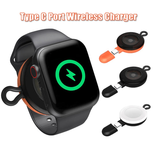 Portable Type C Charger For Apple Watch