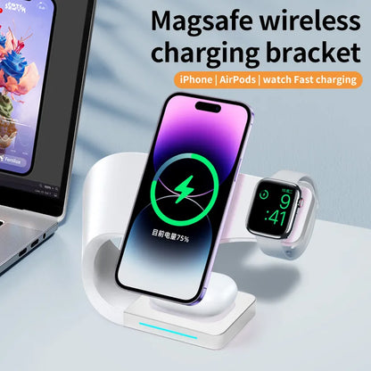 Stylish Magnetic Wireless Charger Stand 15W