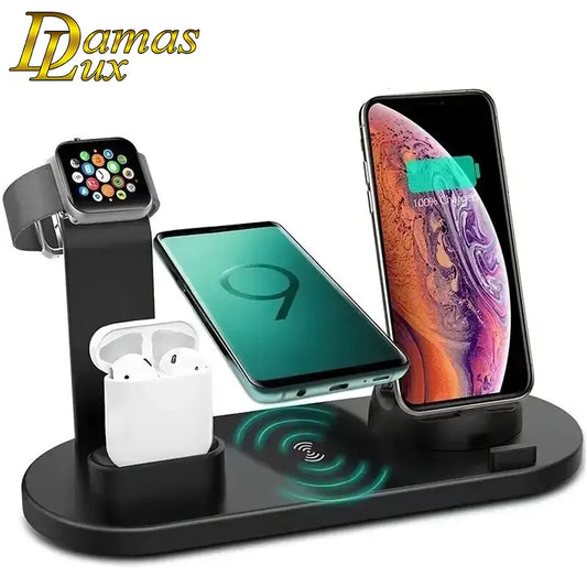 5 In 1 Wireless Charger Stand Pad
