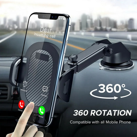 Car Phone Holder 360° Windshield Mobile Cell