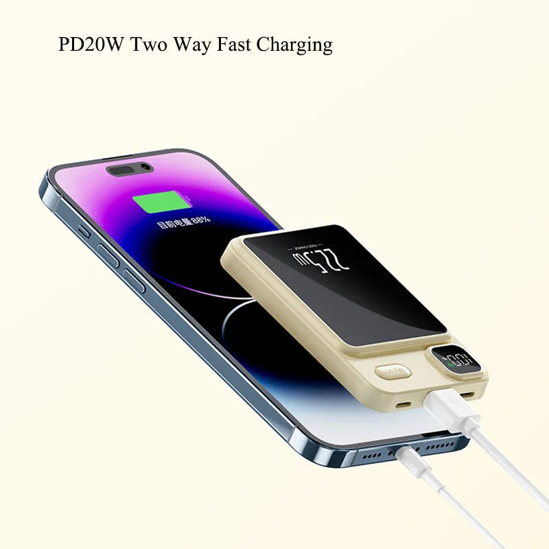 Wireless Magnetic Super Fast Charging Power Bank 20000mAh 22.5W