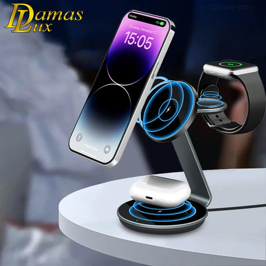 Magnetic Stand Wireless Charging Station